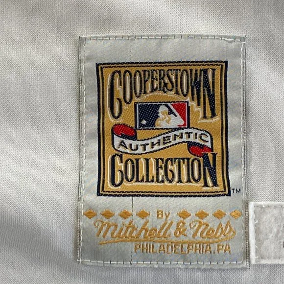 Mitchell & Ness Baseball Jersey Shirt Mens Adult 56 White St. Louis Cardinals - Picture 3 of 12